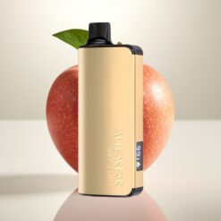 Alibarbar Ingot 9000 Puffs Engangs E-damp Dobbel Eple – 22ml, 2350mAh, 9000 Puffs