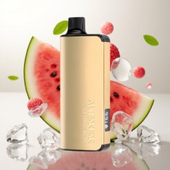 Alibarbar Ingot 9000 Puffs Engangsdamper Vannmelon Is – 22ml, 2350mAh, 1.2 Ohm