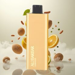 Alibarbar Pandora 7000 Puffs Engangs Vape – 17 ml, 1.0 Ω, Tobakk