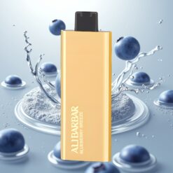 Alibarbar Pandora 7000 Puffs Engangs Vape Blåbærbris – 7000 Puffs, 17 ml, 1.0 Ω