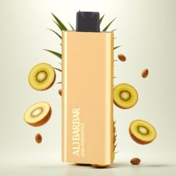 Alibarbar Pandora 7000 Puffs Engangs Vape Kiwi Ananas – 7000 Puffs, 17 ml, 1.0 Ω