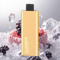 Alibarbar Pandora 7000 Puffs Engangsvape – 17 ml, 7000 puffs, 1.0 Ω, Bjørnebæris