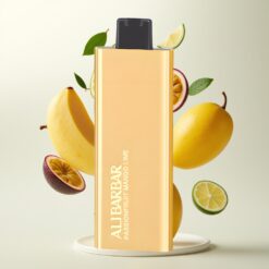 Alibarbar Pandora 7000 Puffs Engangsvape Passionsfrukt Mango Lime – 7000 puffs, 17 ml, 1.0 Ω
