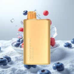 Alibarbar Rich 8000 Puffs Engangsdamper med Blåbæris, 20ml, 2000 mAh, 1.1 Ohm