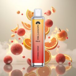 Hayati Pro Max 4000 Puffs Engangs Vape - 1400mAh, 2ml/10ml, 2%/5% Nikotin, Dual 1.1 Ohm Mesh Coil, Atombrannkuler