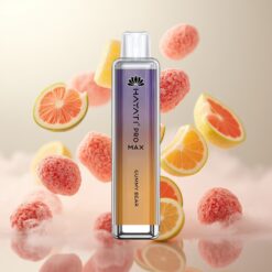 Hayati Pro Max 4000 Puffs Engangs Vape Gummy Bjørn – 1400mAh, 2ml/10ml, 1.1 Ohm Mesh Coil