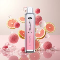 Hayati Pro Max 4000 Puffs Engangs Vape Tyggis-Iss, 2%/5% Nikotin, 1400mAh, 2ml tank