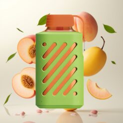 VOZOL GEAR 10000 Engangs Vape – 10000 Puff, 30 Smaker, 20 ml E-væske, 500mAh Batteri, Fersken Mango Vannmelon