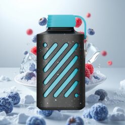 VOZOL GEAR 10000 Engangs Vape - Blå Bringebær Is, 10000 Puff, 20 ml E-væske, 50 mg/ml Nikotin