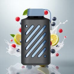 VOZOL GEAR 10000 Engangs Vape - Blå Bringebær Sitron, 10000 Puff, 20 ml E-væske, 50 mg/ml Nikotin