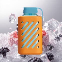 VOZOL GEAR 10000 Engangsdamp – 10000 Trekk, 30 Smaker, 20 ml E-væske, 500mAh Batteri, Bjørnebær Is