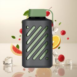 VOZOL GEAR 10000 Engangsvape - 10000 Puff, 30 Smaker, 20 ml E-væske, 500 mAh Batteri, Sur Eple Is