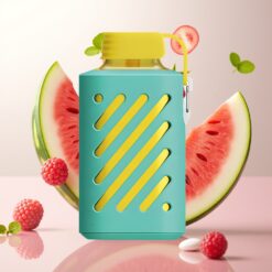 VOZOL GEAR 10000 Engangsvape - 10000 Puffs, 30 smaker, 20 ml e-væske, Bringebær Vannmelon