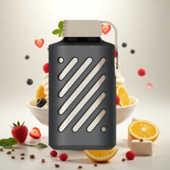 VOZOL GEAR 10000 Engangsvape med 10000 Puff, 30 smaker, 20 ml E-væske, 50 mg/ml Nikotin – Krem Tobakk