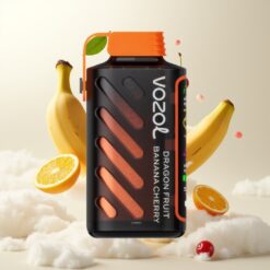 VOZOL Gear Power 20000 Puffs Dragefrukt Banan Kirsebær – 20mL, 50mg, Dual Mesh Coil, Full Skjerm