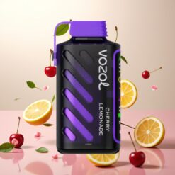 VOZOL Gear Power 20000 Puffs Engangs Vape Kirsebær Sitronade – 20mL, 5% Nikotin, Dual Mesh Coil, Full Skjerm Display