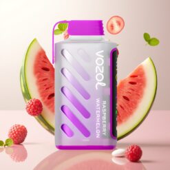 VOZOL Gear Power 20000 Puffs med Bringebær Vannmelon – 20mL, 5%, Dual Mesh Coil, Full Screen Display