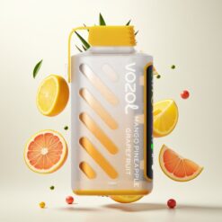 VOZOL Gear Power 20000 Puffs med S.i.L.C. Tech, 20mL, 5%(50mg) – Mango Ananas Grapefrukt