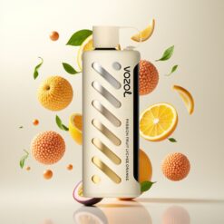 VOZOL Gear Shisha 25000 Puffs - 30 Deilige Smaker, Dual Mesh Dual Modes, 1000mAh - Pasjonsfrukt Lychee Appelsin