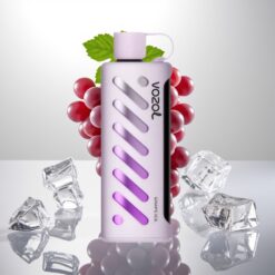 VOZOL Gear Shisha 25000 Puffs - 30 Velsmakende Smaker, 1000mAh, 5mg/ml - Druer Is