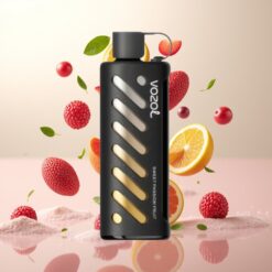 VOZOL Gear Shisha 25000 Puffs - 30 deilige smaker, Dual Mesh Dual Modes, 1000mAh batteri - Søt Passionsfrukt