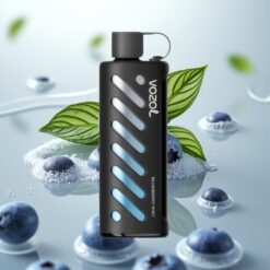 VOZOL Gear Shisha 25000 Puffs - Blåbær Mynte, 30 Smaker, Dual Mesh, 1000mAh