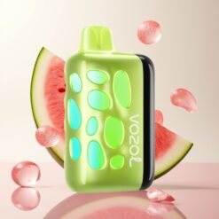 VOZOL RAVE 40000 Engangsvape – Vibrant Glow Design, Beat-Synced Party Mode, 1000mAh Batteri, Vannmelon Bubblegum