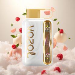 VOZOL STAR 40000 Engangs Vape Hvit Fersken Bringebær – 1000mAh, Type-C, 20/50mg/ml