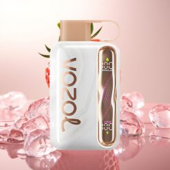 VOZOL STAR 40000 Engangs Vape Jordbær Is – 1000mAh, 20/50mg/ml, Type-C