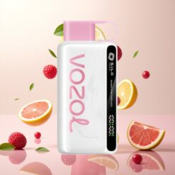 VOZOL STAR 9000/12000 Engangs Vape - Rosa Sitronade, 650mAh Batteri, 9000/12000 Puff, S.i.L.C TECH, Rist for Display