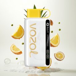 VOZOL STAR 9000/12000 Engangsvape Ananas Kokos Is – S.i.L.C TECH, 650mAh Batteri, 9000/12000 Puff