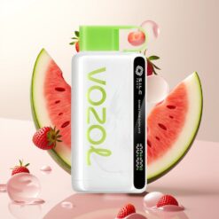 VOZOL STAR 9000/12000 Engangsvape Jordbær Vannmelon – Rask ladning, 650mAh batteri, 9000/12000 puff