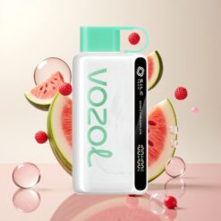 VOZOL STAR 9000/12000 Engangsvape - Vannmelon Tyggegummi, 650mAh, S.i.L.C TECH, 9000/12000 Puffs