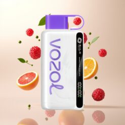 VOZOL STAR 9000/12000 Engangsvape med Cranberry Mango Grapefruit, 650mAh batteri, rasklading, S.i.L.C TECH, 9000/12000 puffs