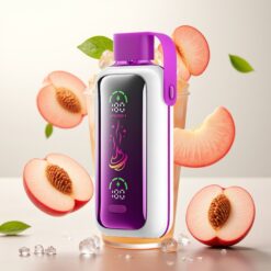 VOZOL Star 20000 Puffs - 2,2" HD-speilskjerm, 650mAh, Fersken Is