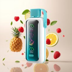 VOZOL Star 20000 Puffs Engangs Vape Bringebær Eple Vannmelon Ananas – 2,2" HD-speilskjerm, Dual Mesh, 650mAh