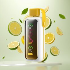 VOZOL Star 20000 Puffs Engangsdamp med Sitron Lime, 2,2" HD-speilskjerm, 650mAh batteri, 0mg/ml/20mg/ml/50mg/ml nikotin