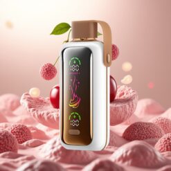 VOZOL Star 20000 Puffs Engangsdamper Kirsebær Cola – 2,2" HD-speilskjerm, Dual Mesh, 650mAh