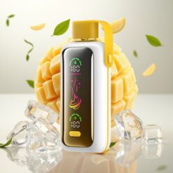 VOZOL Star 20000 Puffs Engangsvape Mango Is – HD-speilskjerm 2,2", Dual Mesh, 650mAh batteri