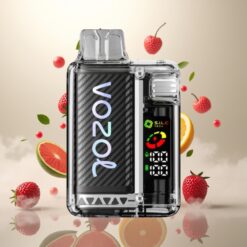 VOZOL Vista 20000 Puffs - Omladbar batteri: 650mAh, Nikotinmengde: 2%, Skjerm: OLED, Materiale: 65% resirkulerbar plast, TPD-sertifisert