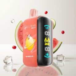 ELF BAR RAYA D3 25000 Puffs Disposable Vape Vannmelon Is – 23ml, 5%, Type-C