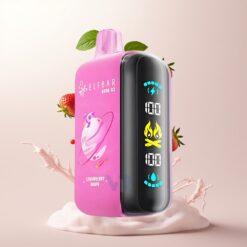 ELF BAR RAYA D3 25000 Puffs Engangsdamper – Jordbær Drue, 23ml, 5%, Type-C
