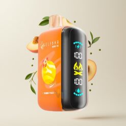 ELF BAR RAYA D3 25000 Puffs Engangsdamper Mango Fersken – 850mAh, 23ml, 5% nikotin