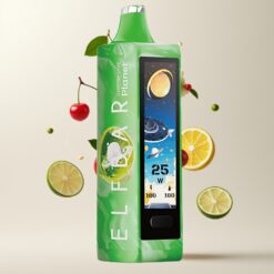 Elf Bar Planet 25000 Puffs Engangs Vape Kirsebær Lime – 5% Nikotin, 18ml, 800mAh