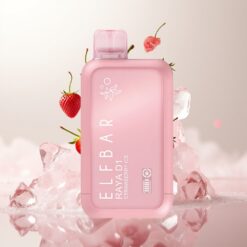 Elf Bar Raya D1 13000 Puffs Engangsvaper Jordbæris 18ml 50mg