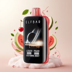 Elfbar Moonnight 40000 Puffs – 22ml, 1000mAh, Type-C – Kirsebær Vannmelon