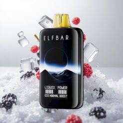 Elfbar Moonnight 40000 Puffs – Bjørnebær Is – 22ml – 1000mAh – Type-C