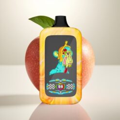 Fumot Digital Monkey Engangsdamper – 40000 Puff, Dual Engine Mode, Dual Mesh Coil, Type-C Port, Dobbel Eple