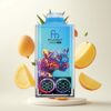 Fumot Leopard 40K Puffs Engangs Vape Fersken Mango Ananas – 5% Nikotin, 700mAh Batteri, Type-C Lading