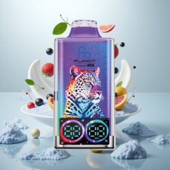 Fumot Leopard 40K Puffs Engangs Vape Herr Blå – 700mAh, Type-C, Digital Display